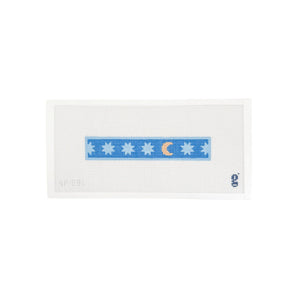 Moon & Stars Fob Blue