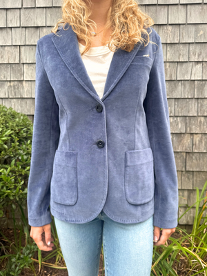 Velvet Slim Fit Jacket