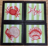 Shells & Crustaceans Coasters