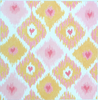 Ikat Diamonds Coral Pink