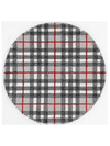 Gentleman's Plaid 4" Round