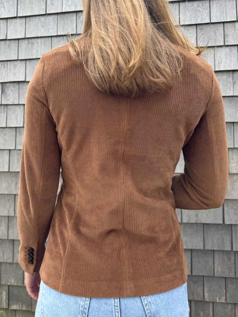 Tiny Corduroy Slim Long Jacket