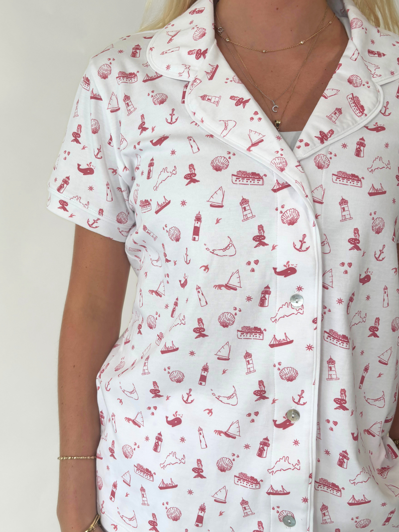 Short Polo PJ Greetings