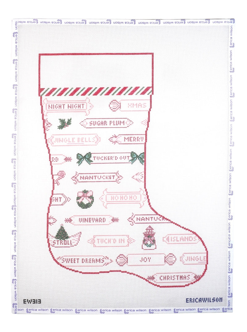 Tuck'd In Quarter Board Holiday Stocking