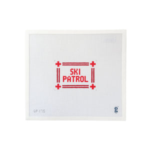 Ski Patrol Mini Sign