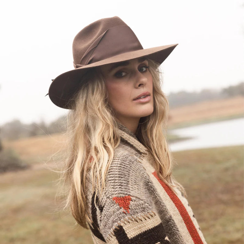 Gardenia Felt Fedora