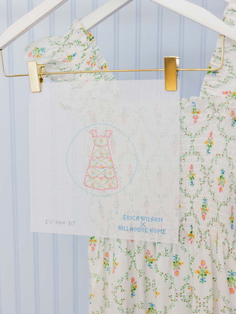 ellie nap dress pastel trellis The Tiny Ellie Nap Dress