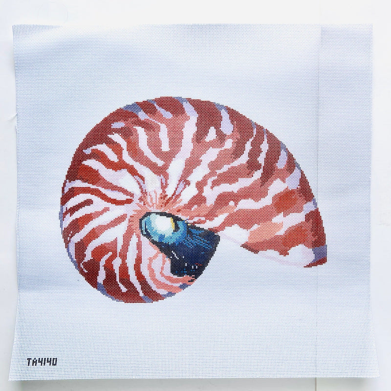 Red Nautilus Canvas