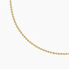 Bead Chain Gold Plated - 16"