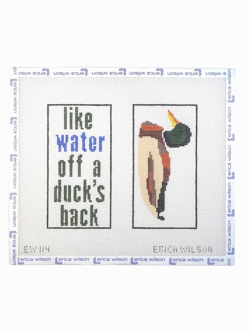Like Water off a Duck's Back