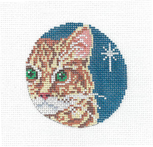Orange Cat Ornament