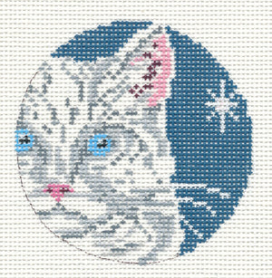 White Cat Ornament