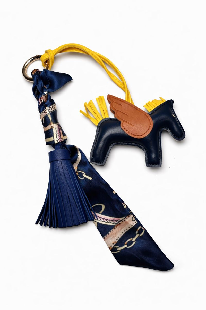 Erica Wilson Horse & Tassel Bag Charm