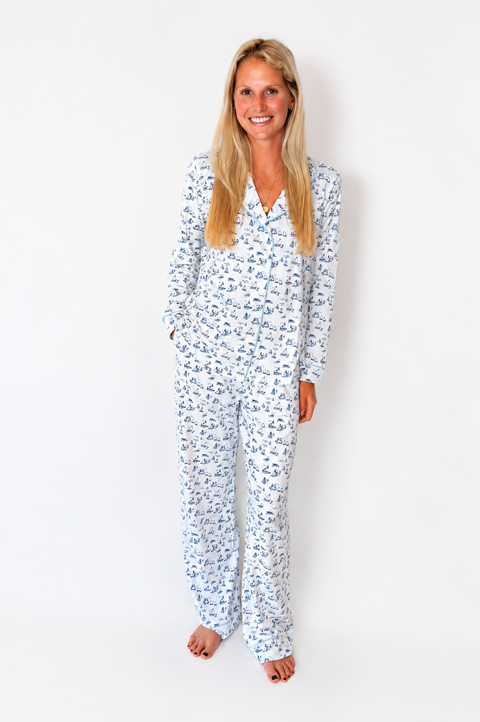 August Toile Long Polo PJ
