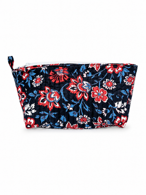 Quilted Makeup Bag