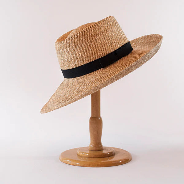 Bartlett Farm Hat - Leghorn Straw