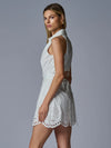 Domino Dress Eyelet