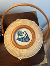 Round Needlepoint Nantucket Lightship Basket™