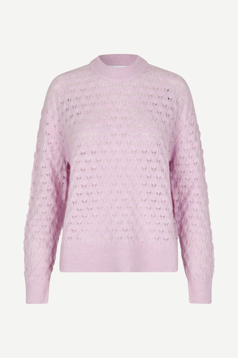 Saanour Pointelle Sweater