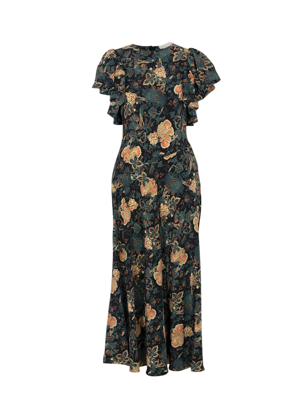 mariam silk bias cut flutter sleeve dress Ulla Johnson | Dresses | Mariam Silk Bias Cut Flutter Sleeve Dress Peony Never Worn
