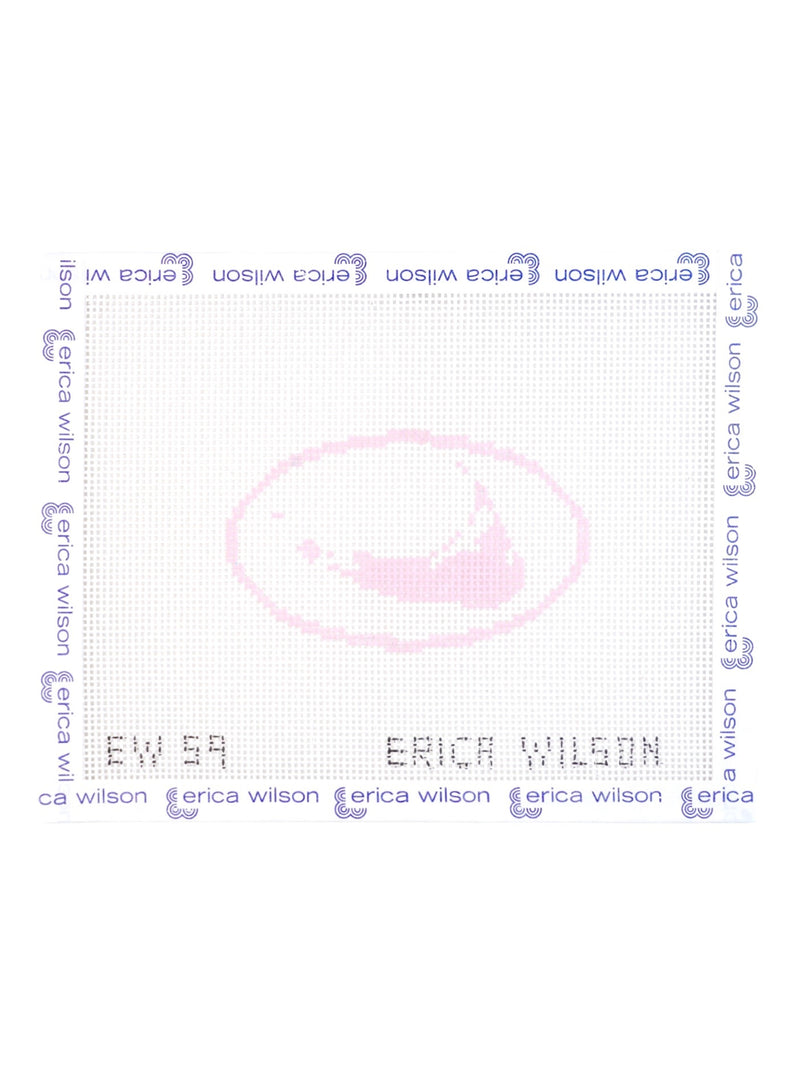 Nantucket Island Map Bumper Sticker