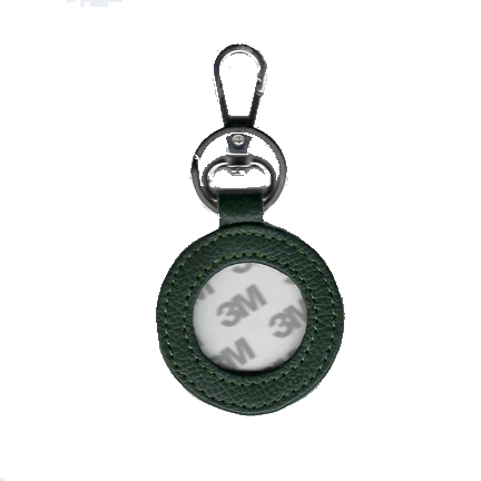 Self Finishing Leather Key Fob