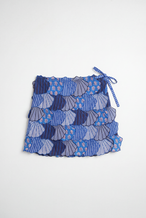 Sayle's Scallop Wrap Skirt