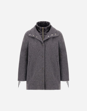 Fringed Alpaca Jacket