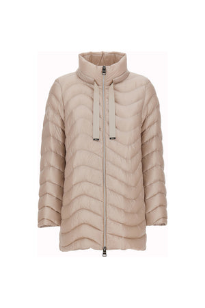 Nylon Ultralight Mid Thigh Quilted Coat