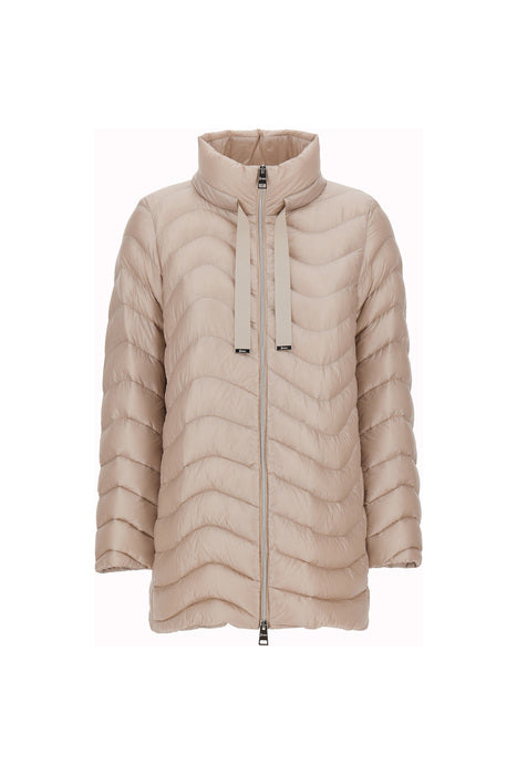 Nylon Ultralight Mid Thigh Quilted Coat