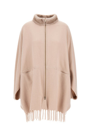 Faux Fur Poncho