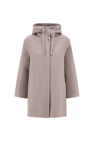 Oversized A-Shape Hi-Lo Jacket