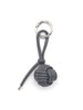 Leather Monkeys Fist Bag Charm/Keychain