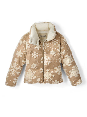 Snowflake Long Puffer