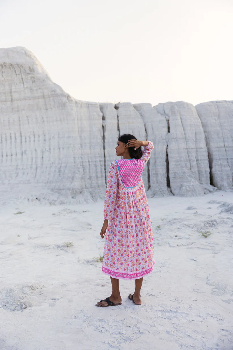 SZ Block Print Kitty Dress – Erica Wilson SZ Block Print Kitty Dress – Erica Wilson