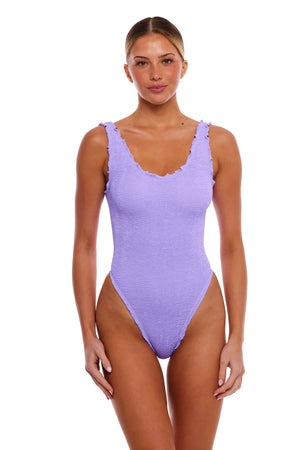 Bermuda Scalloped One Piece