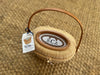 Oval Needlepoint Nantucket Lightship Basket™