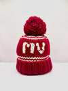 Hand Knit Merino Pom-Pom Hat
