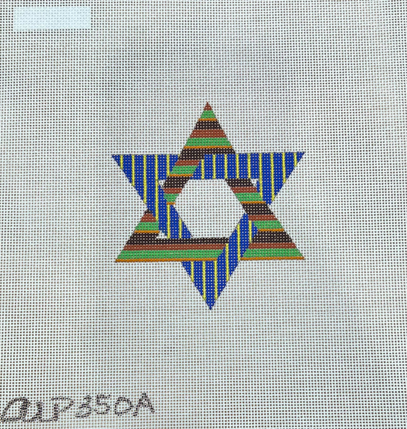 Star of David Multi Stripe