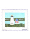 Edgartown Lighthouse Pillow