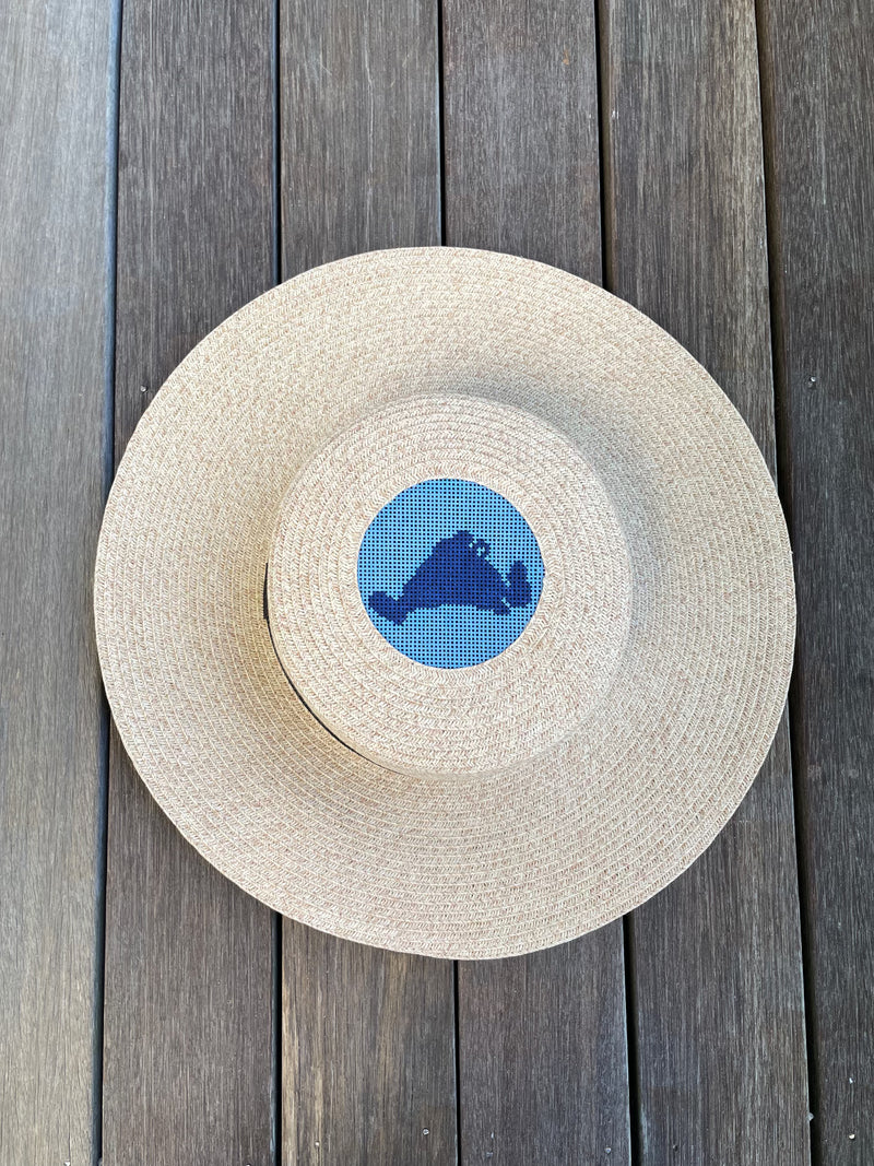 Island Needlepoint Hat