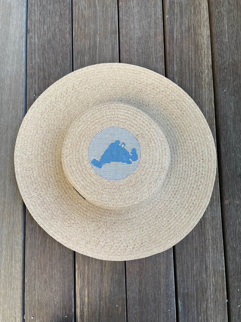 Island Needlepoint Hat