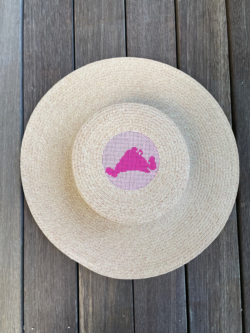 Island Needlepoint Hat