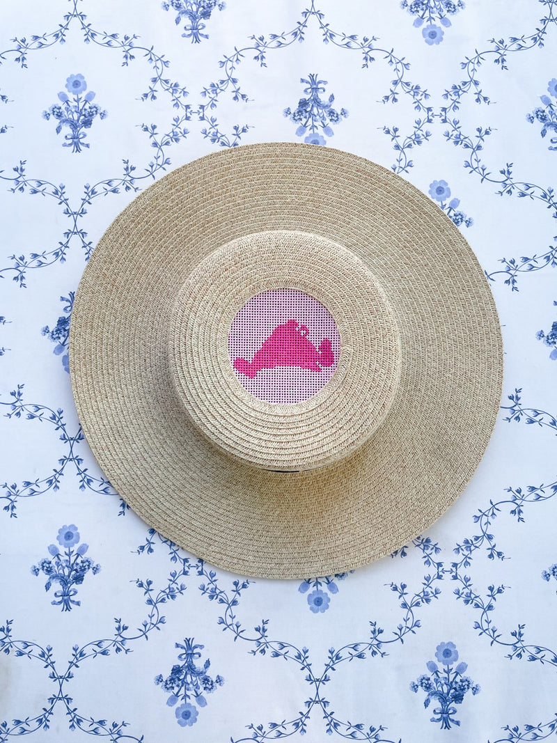 Island Needlepoint Hat