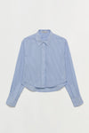 Renata Cropped Button Down Shirt