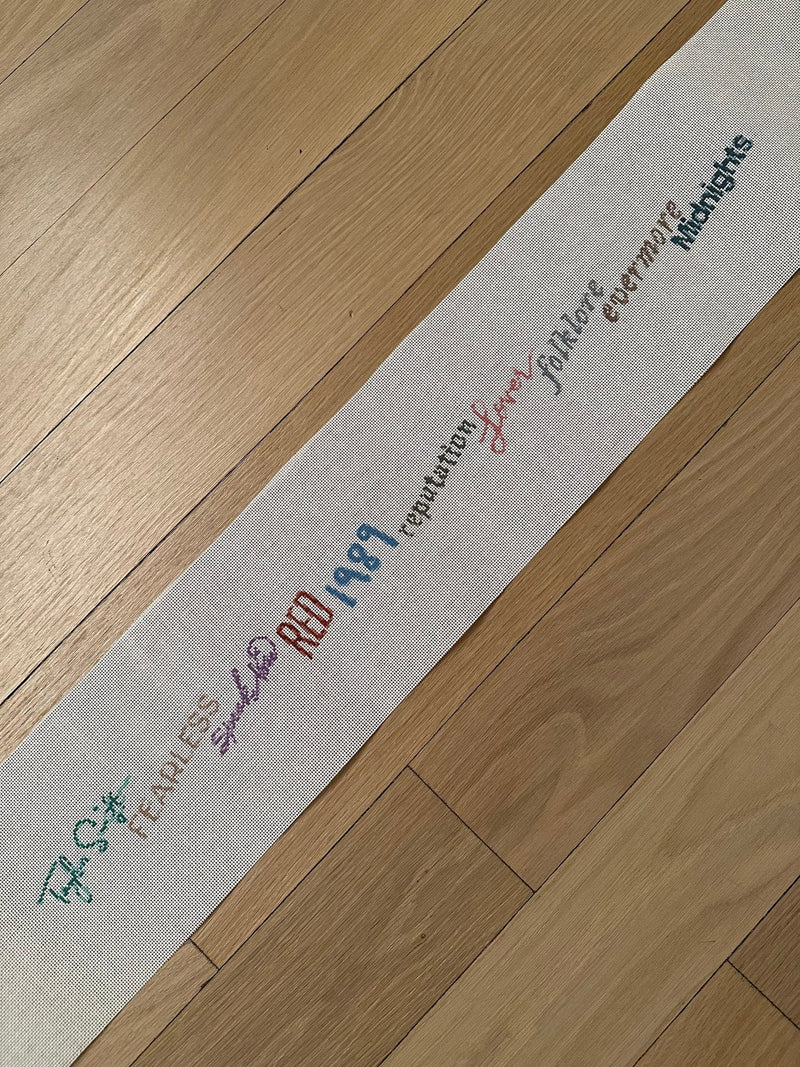 Taylor Swift Album Strap