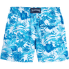 Boy's Stretch Swim Trunks Tahiti Flowers