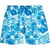 Boy's Stretch Swim Trunks Tahiti Flowers