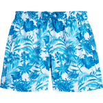 Boy's Stretch Swim Trunks Tahiti Flowers