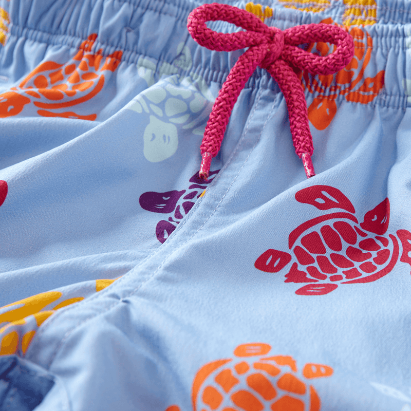 Boy's Swim Trunks Multicolor Turtles